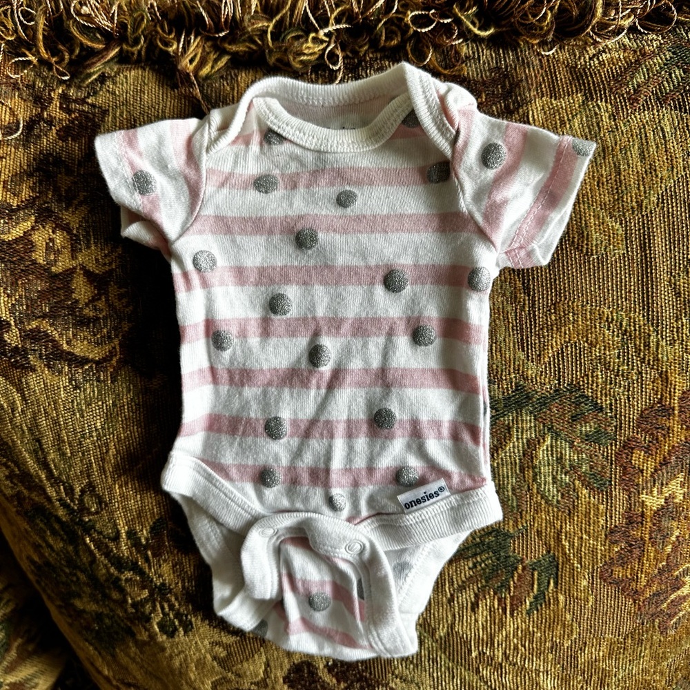 Gerber preemie onesie